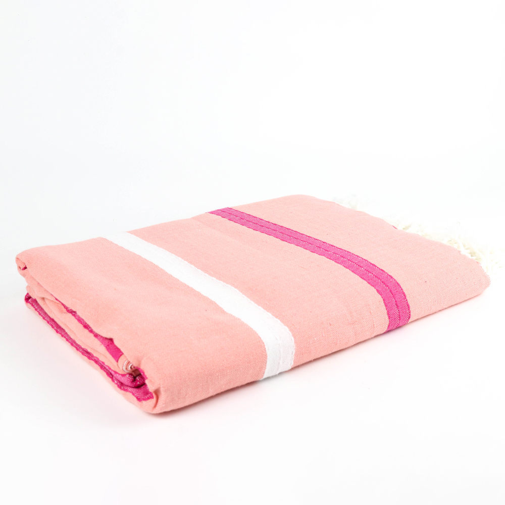 Jeté Sarra Grand Modèle rose clair