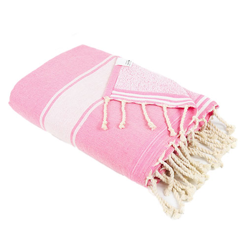 fouta éponge rose en france chez casa fouta