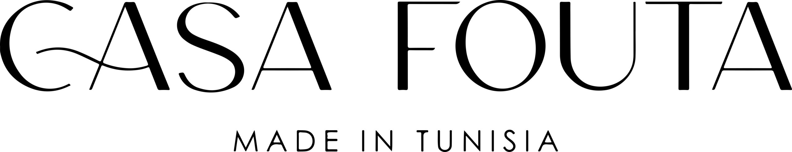 Logo Casa Fouta, fabriqué en Tunisie