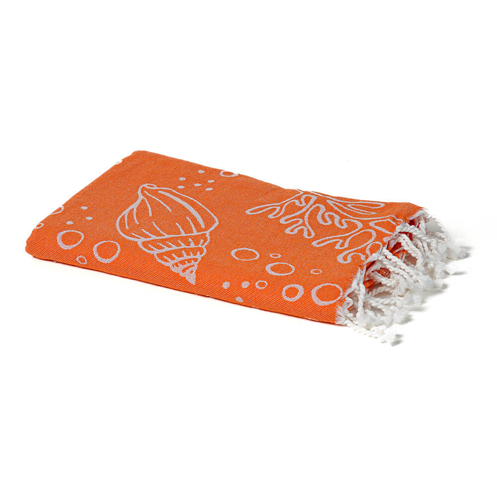 Fouta panaché coquillage