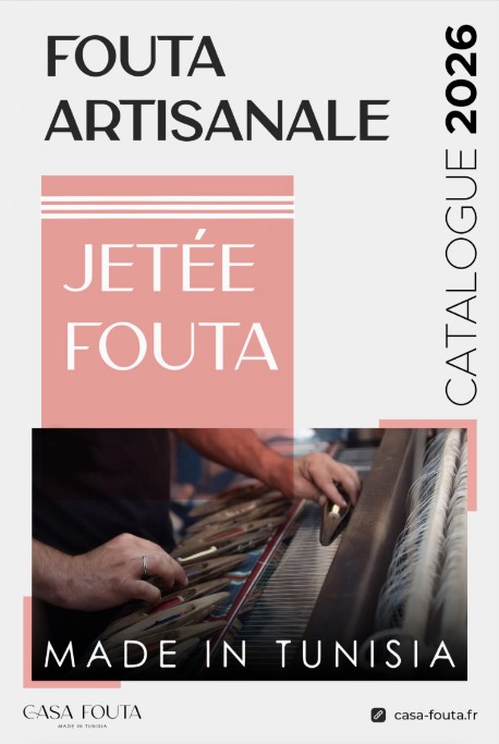 catalogue de foutas et jetés de casa fouta