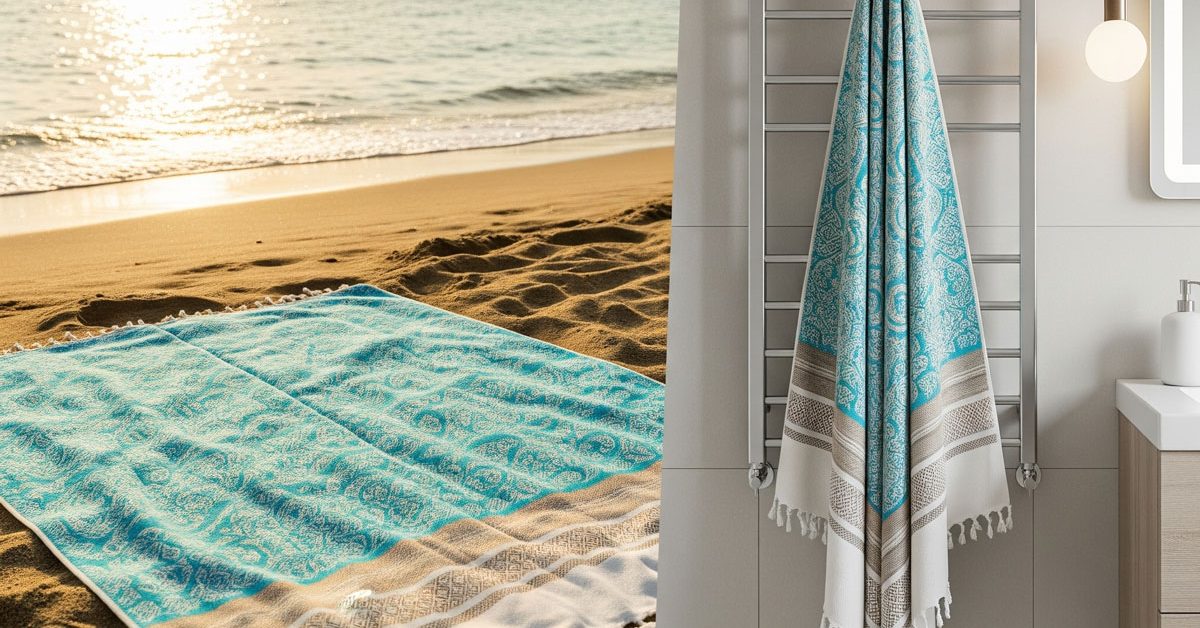 Avantages de la serviette fouta pour la plage