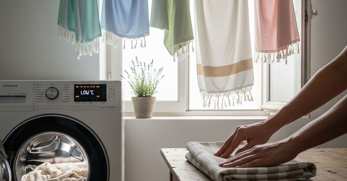 Entretien serviette fouta : conseils pratiques France