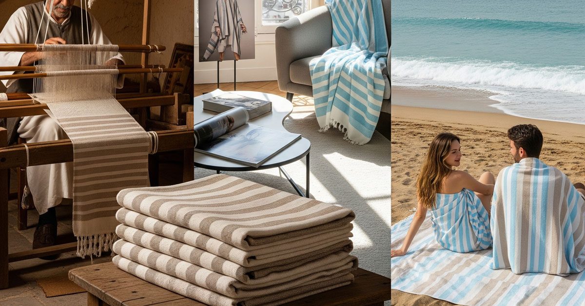 Héritage et histoire de la serviette fouta France